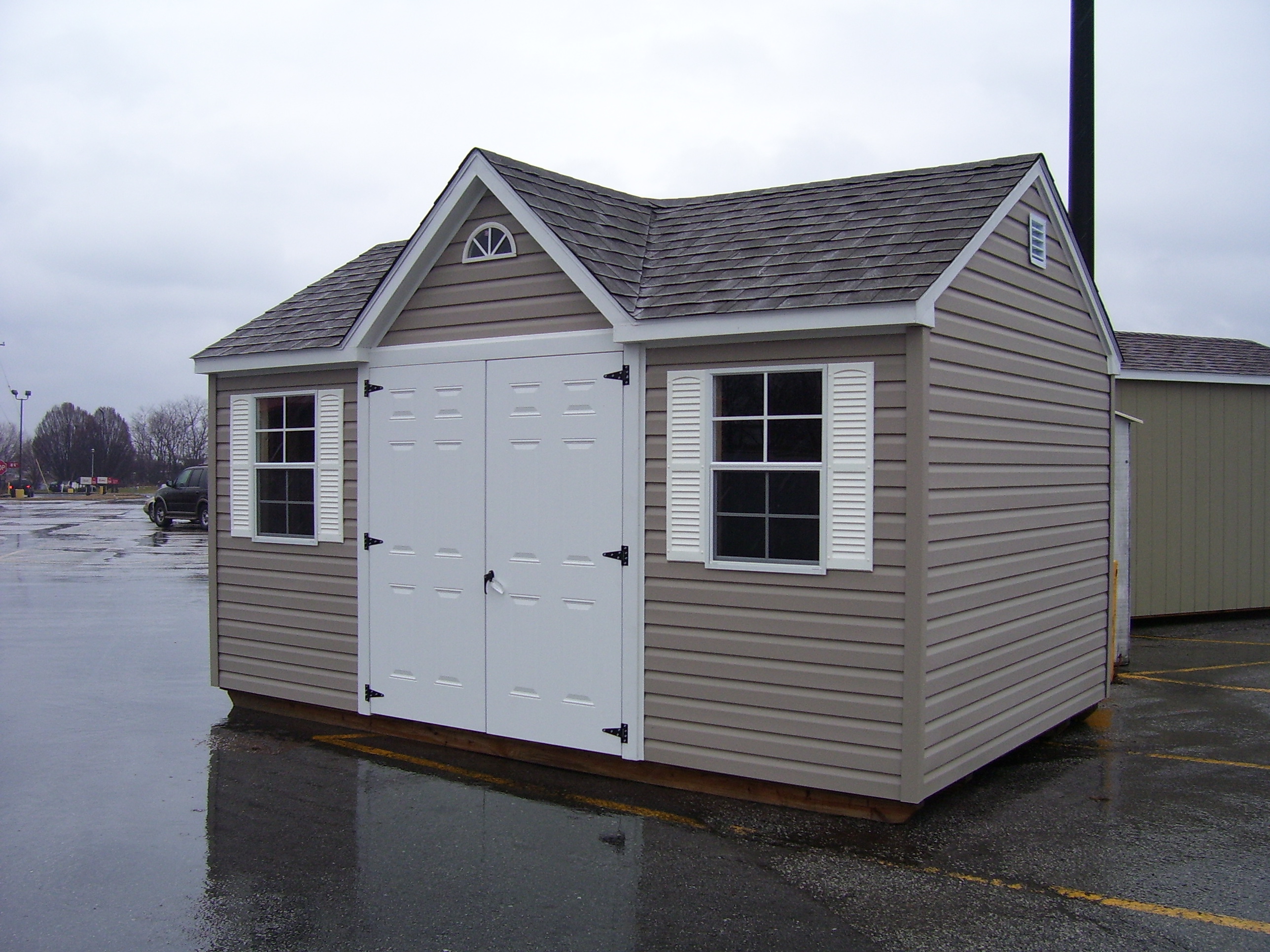 Backyard World - SHEDS - Vinyl Garden Shed